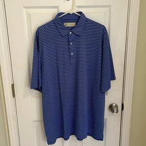 Men’s XL Blue Donald Ross Golf Polo